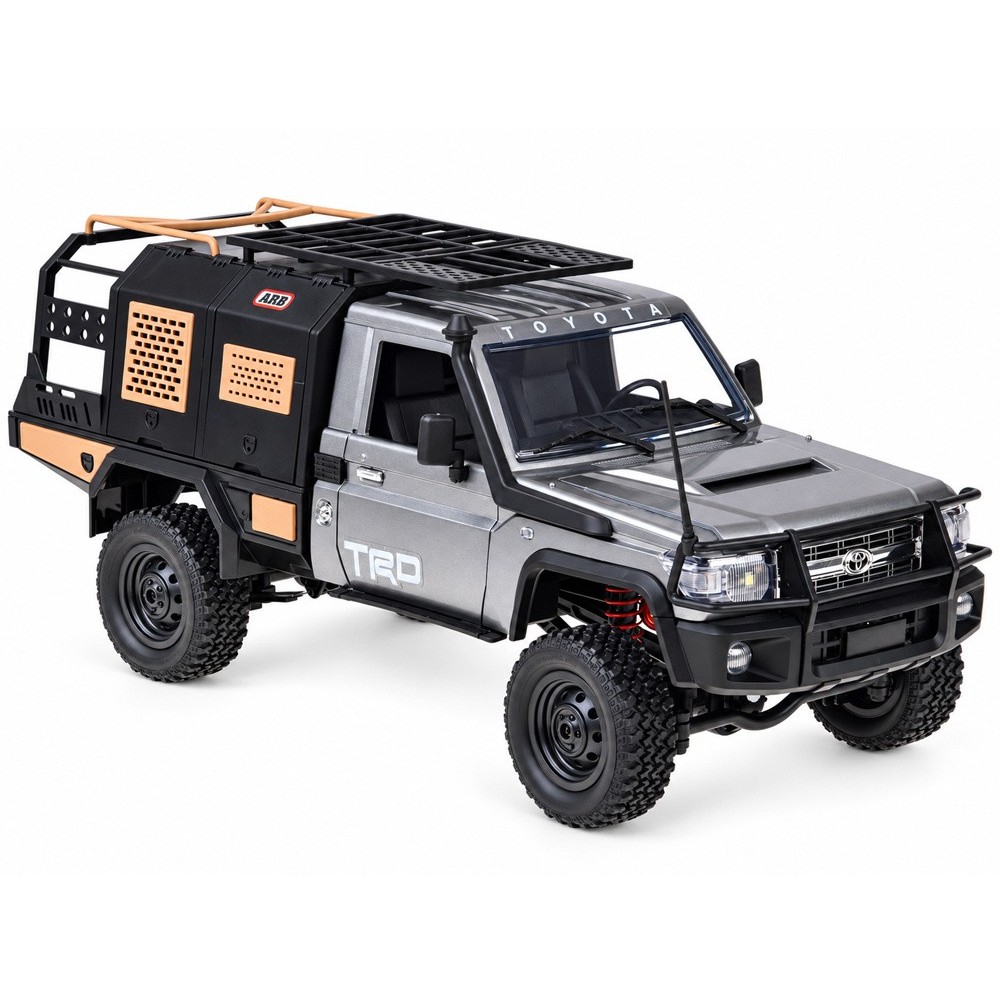 JOKO RC Auto Toyota Land Cruiser Expedition 4×4 na diaľkové ovládanie, so svetlom, sivé
