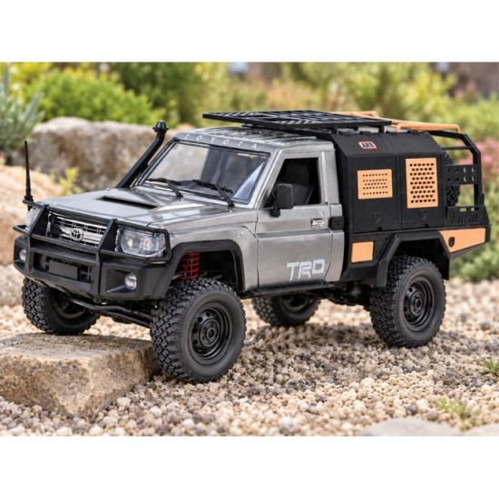 JOKO RC Auto Toyota Land Cruiser Expedition 4×4 na diaľkové ovládanie, so svetlom, sivé