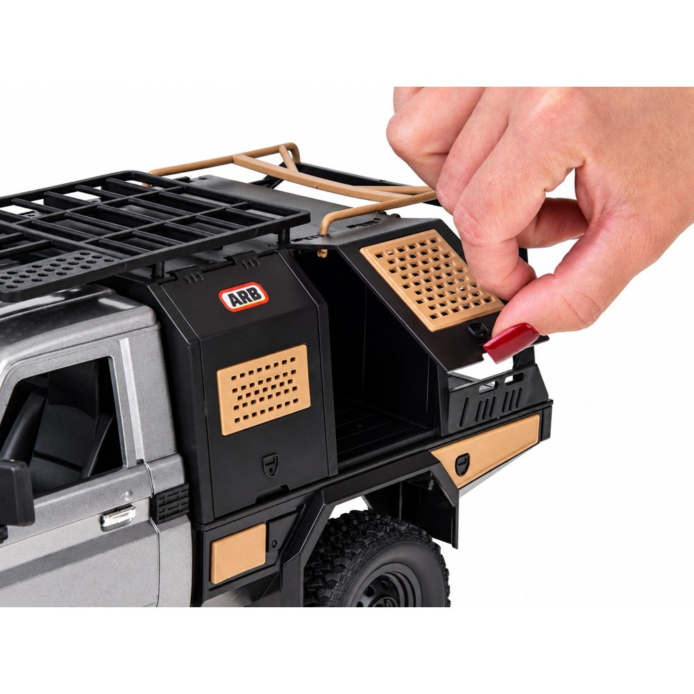JOKO RC Auto Toyota Land Cruiser Expedition 4×4 na diaľkové ovládanie, so svetlom, sivé