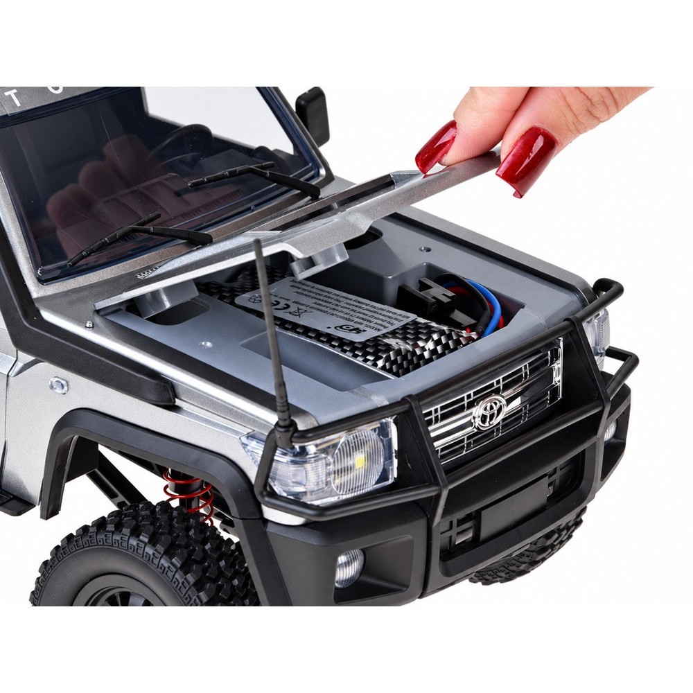 JOKO RC Auto Toyota Land Cruiser Expedition 4×4 na diaľkové ovládanie, so svetlom, sivé