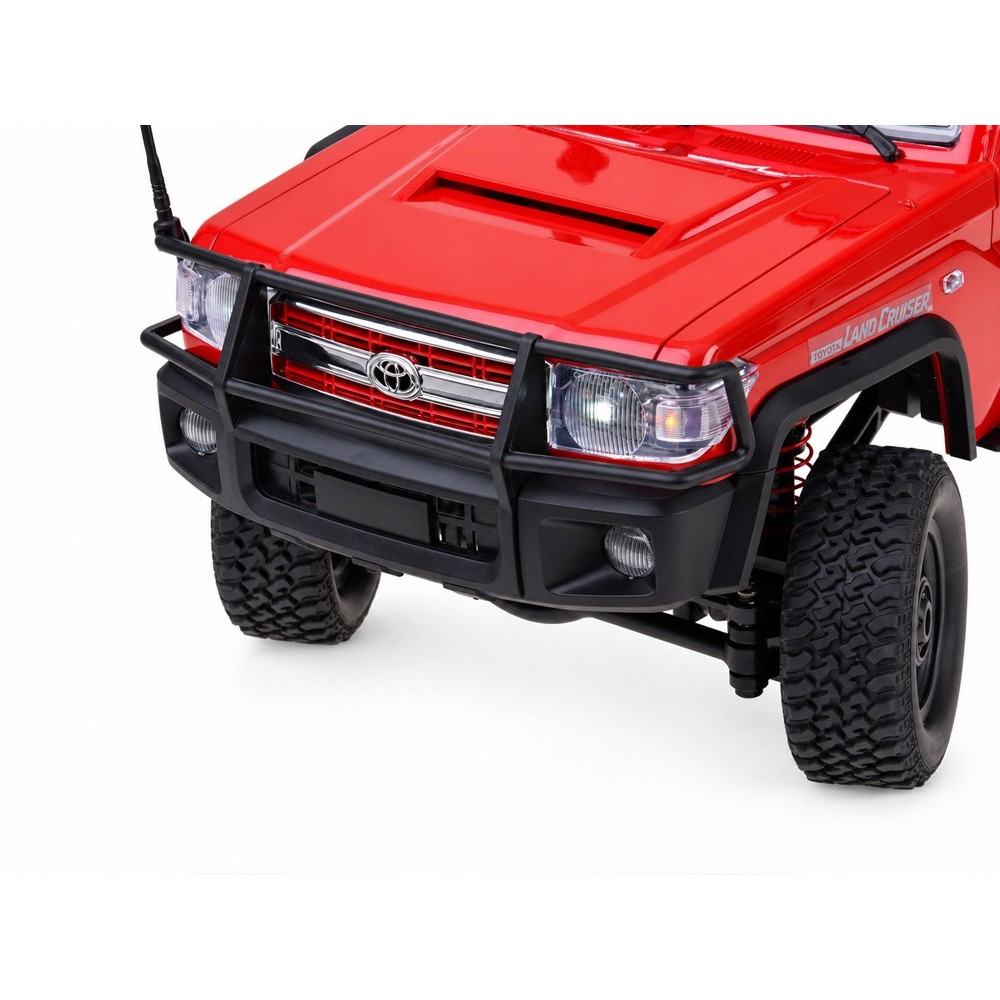 JOKO RC Auto Toyota Land Cruiser + Navijak s lanom a hákom 1:12 4×4 na diaľkové ovládanie, žlté