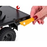 JOKO RC Auto Toyota Land Cruiser + Navijak s lanom a hákom 1:12 4×4 na diaľkové ovládanie, žlté