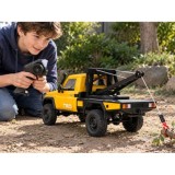 JOKO RC Auto Toyota Land Cruiser + Navijak s lanom a hákom 1:12 4×4 na diaľkové ovládanie, žlté