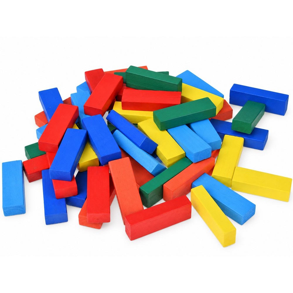 JOKO Drevená Veža JENGA, farebná