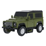 Rastar RC Auto Robot Land Rover Defender na diaľkové ovládanie 2v1, so svetlom a zvukom, zelené