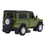 Rastar RC Auto Robot Land Rover Defender na diaľkové ovládanie 2v1, so svetlom a zvukom, zelené