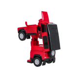 Rastar RC Auto Robot Land Rover Defender na diaľkové ovládanie 2v1, so svetlom a zvukom, červené