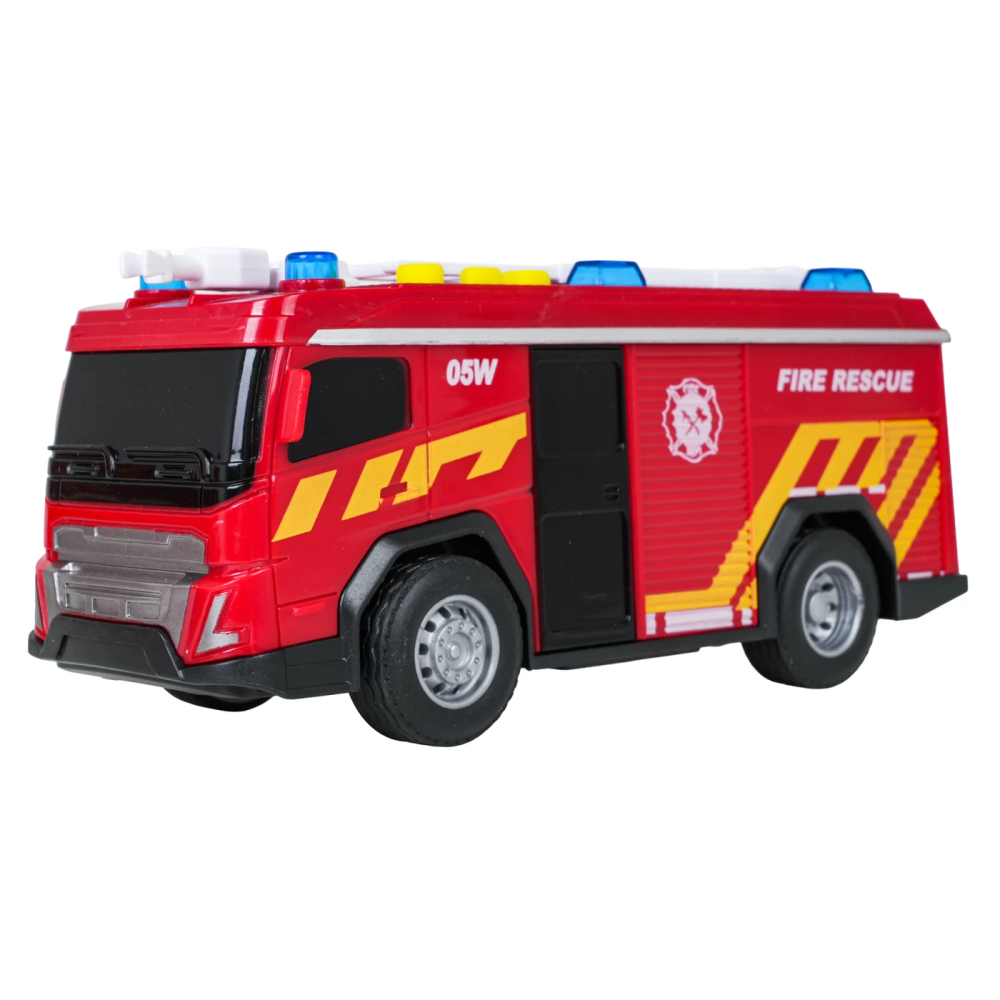 JOKO Sada Hasičské autíčka, Vrtulník, Dodávka, Auto Pick Up, so svetlom a zvukom