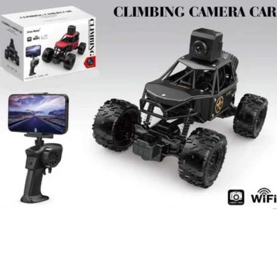 JOKO RC Auto Crawler s Kamerou WiFi na diaľkové ovládanie, čierne