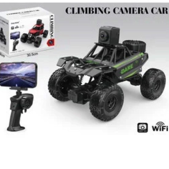 JOKO RC Auto Crawler CLIMB s WIFI Kamerou na diaľkové ovládanie, čierne