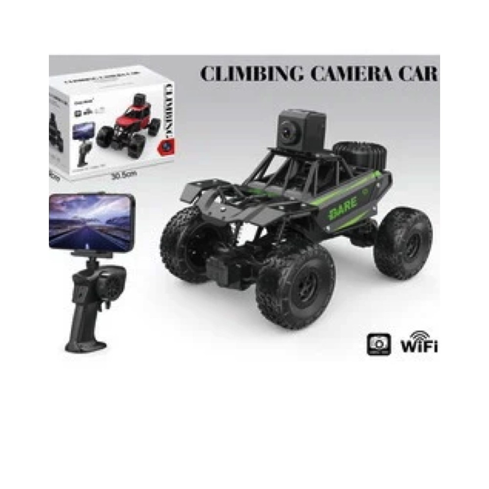 JOKO RC Auto Crawler CLIMB s WIFI Kamerou na diaľkové ovládanie, čierne