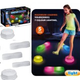 JOKO Osvetlené Senzorické Platformy, nosnosť 50kg, 7 LED farieb