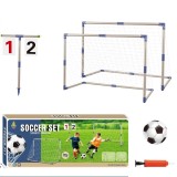 JOKO Sada Futbalové bránky 2 kusy, počítadlo gólov, lopta, pumpa