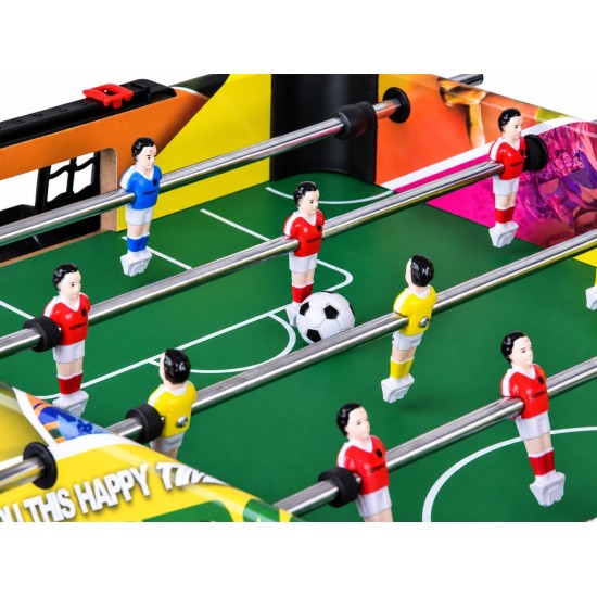 JOKO Multifunkčný Hrací Stôl 4v1 Stolný futbal, Biliard, Ping Pong, Air hokej
