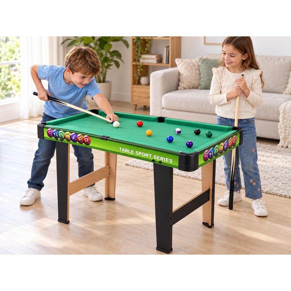 JOKO Multifunkčný Hrací Stôl 4v1 Stolný futbal, Biliard, Ping Pong, Air hokej