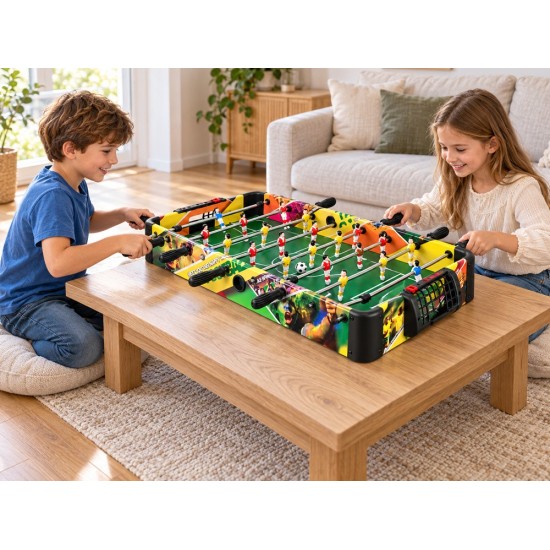 JOKO Multifunkčný Hrací Stôl 4v1 Stolný futbal, Biliard, Ping Pong, Air hokej