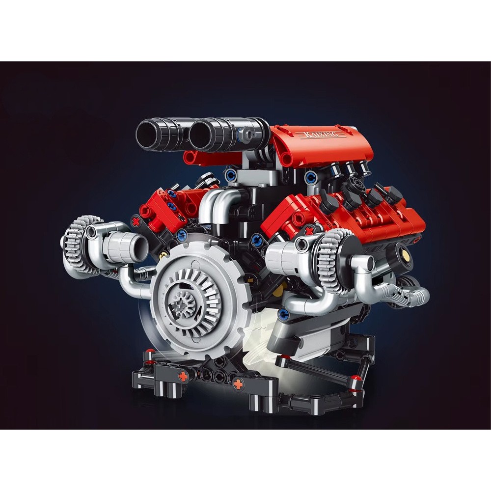 JOKO Technická stavebnica MOTOR V8 s interaktívnou batériou 653ks