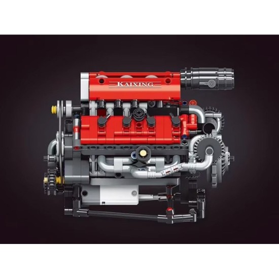 JOKO Technická stavebnica MOTOR V8 s interaktívnou batériou 653ks