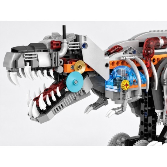 JOKO Technická stavebnica Mechanický Dinosaurus T-Rex 730ks s LED svetlom