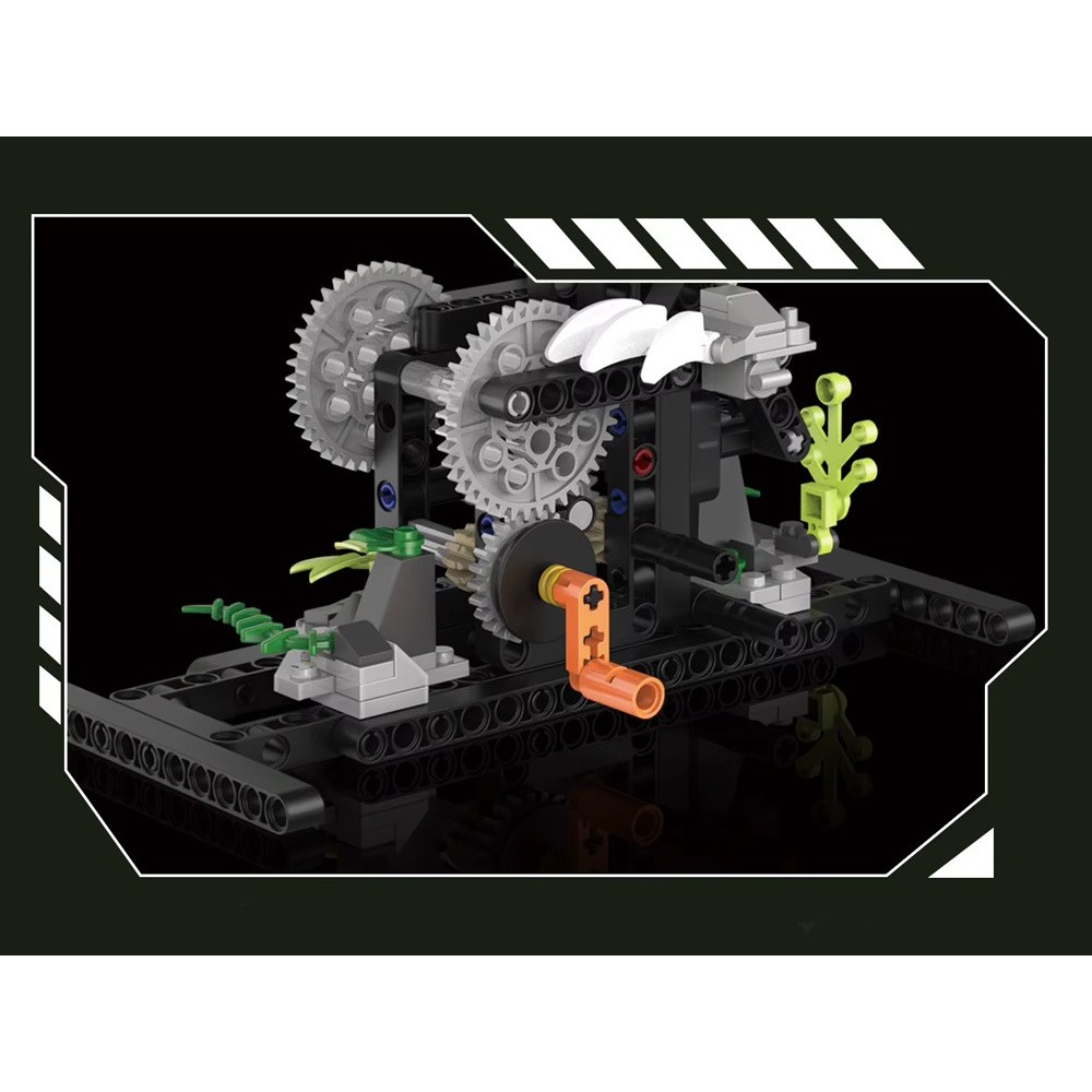 JOKO Technická stavebnica Mechanický Dinosaurus T-Rex 730ks s LED svetlom