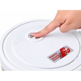 JOKO Detský Robotický Automatický Vysávač na batérie, biely