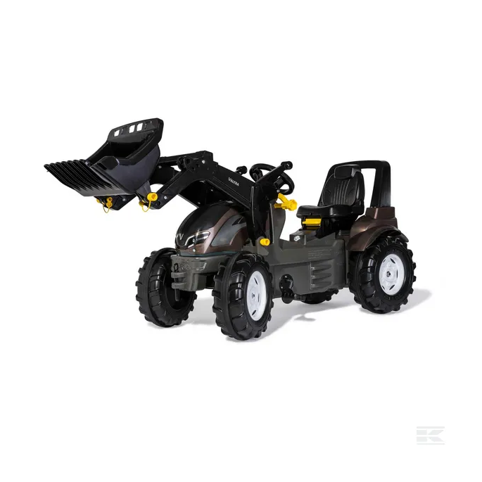 Rolly Toys Šľapací Traktor Premium II Valtra s predným nakladačom rollyFarmtrac, pre deti od 3 do 8 rokov