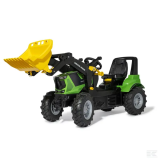 Rolly Toys Šľapací traktor Deutz Agrotron T8280TTV rollyFarmtrac s predným nakladačom a Nafukovacími Kolesami