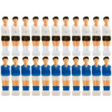 MKSTOR SADA 22 FIGÚROK NA STOLNÝ FUTBAL BIELA, MODRÁ
