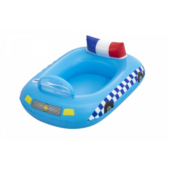 Bestway 34153 Nafukovací čln Polícia so zvukmi sirény 97 cm x 74 cm