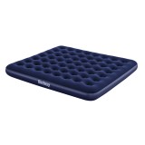 Bestway 67004 Nafukavací matrac, posteľ pre 2 osoby Velvet KING 203 cm x 182 cm, modrý