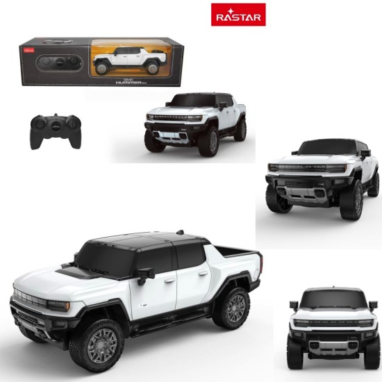 RASTAR RC Auto Hummer EV 1:26 na diaľkové ovládanie, biele