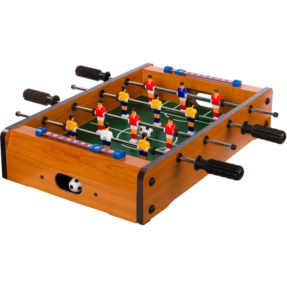 GAMES PLANET Drevený Stolný futbal 51x31x10cm, buk