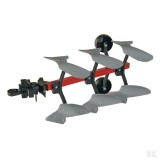 Rolly Toys 3-radlicový otočný pluh