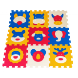 JOKO Detské Penové Puzzle Zvieratká 9ks
