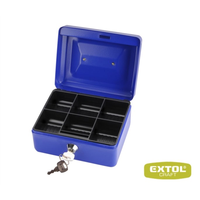 EXTOL Pokladnička na peniaze 20 cm plast