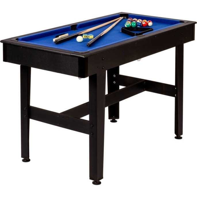 GAMES PLANET Biliardový stôl 92 x 51 x 21 cm + príslušenstvo, čierny