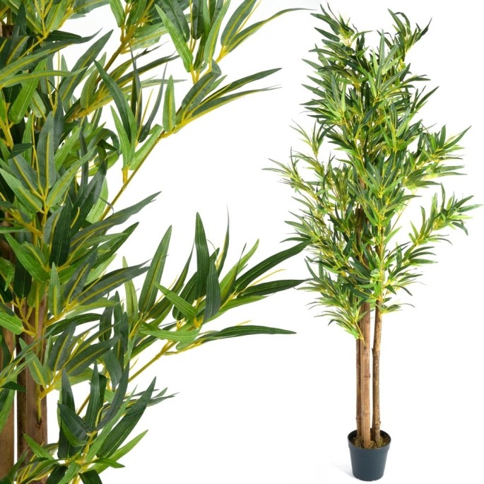 Plantasia Umelý strom Bambus Hustý 160 cm