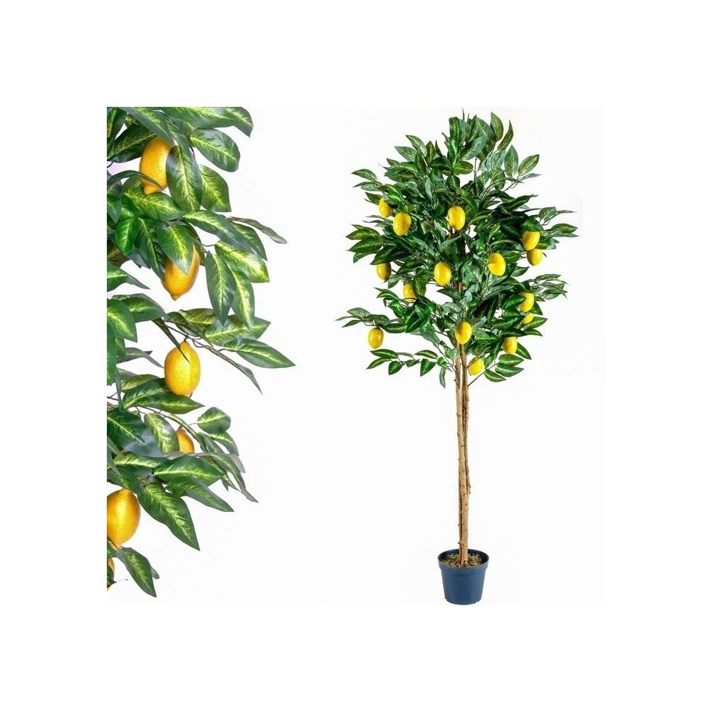 Plantasia Umelý strom Citrus Citrón 185 cm