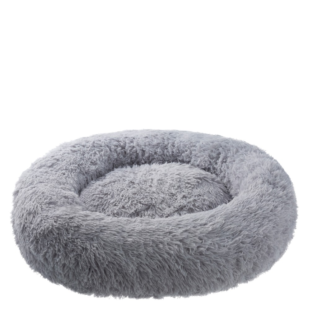 PETSTUFF Pelech, vankúš pre Psa, mačku, Oválny, Plyšový 120 x 20 cm, sivý