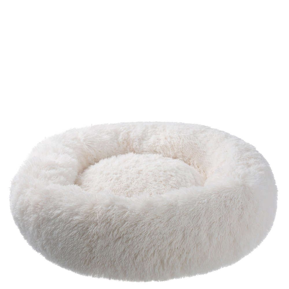 PETSTUFF Pelech, vankúš pre Psa, mačku, Oválny, Plyšový 80 x 20 cm, béžový