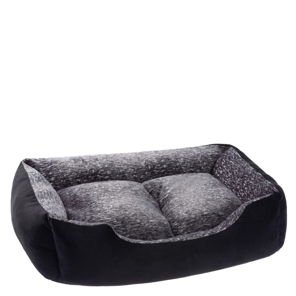 PETSTUFF Pelech pre Psa, mačku, vankúš 80x70x20cm, čierny