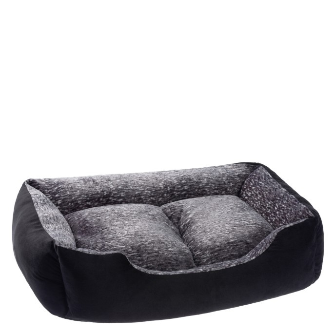 PETSTUFF Pelech pre Psa, mačku, vankúš 80x70x20cm, čierny
