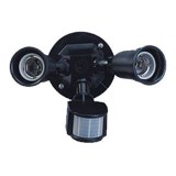 Nástenné svetlo s PIR čidlom 230V/2x150W