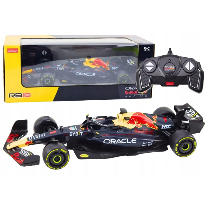 Rastar Kovový Model Formula Red Bull F1 RB19 1:32, modrá