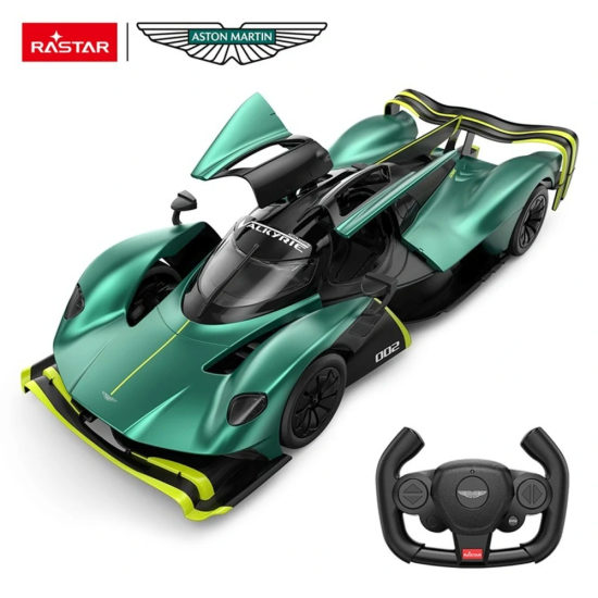 Rastar RC Auto Aston Martin Valkyrie AMR Pro na diaľkové ovládanie, tmavo zelené
