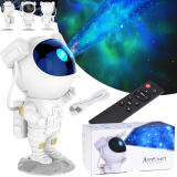 JOKO Nočná Lampa Detský Projektor Kozmonaut, Astronaut na diaľkové ovládanie