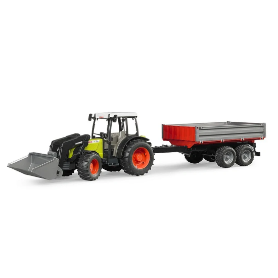 Bruder, Traktor Claas Nectis 267 F s čelným nakladačom, 1:16