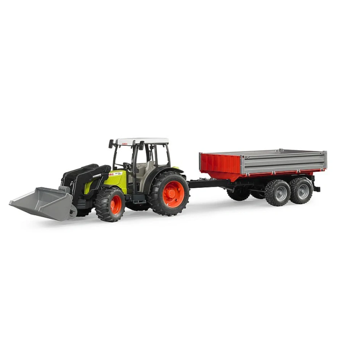 Bruder, Traktor Claas Nectis 267 F s čelným nakladačom, 1:16