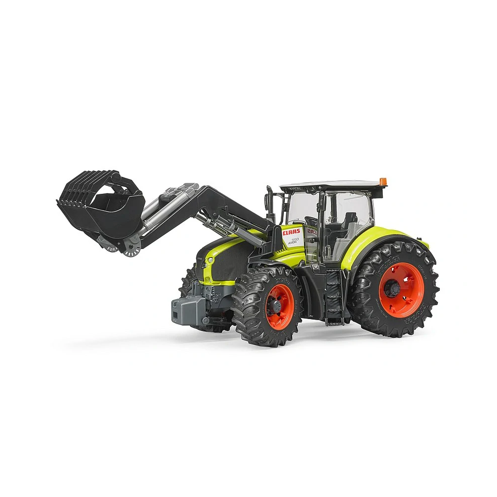 Bruder, Traktor Claas Axion 950 s čelným nakladačom, 1:16