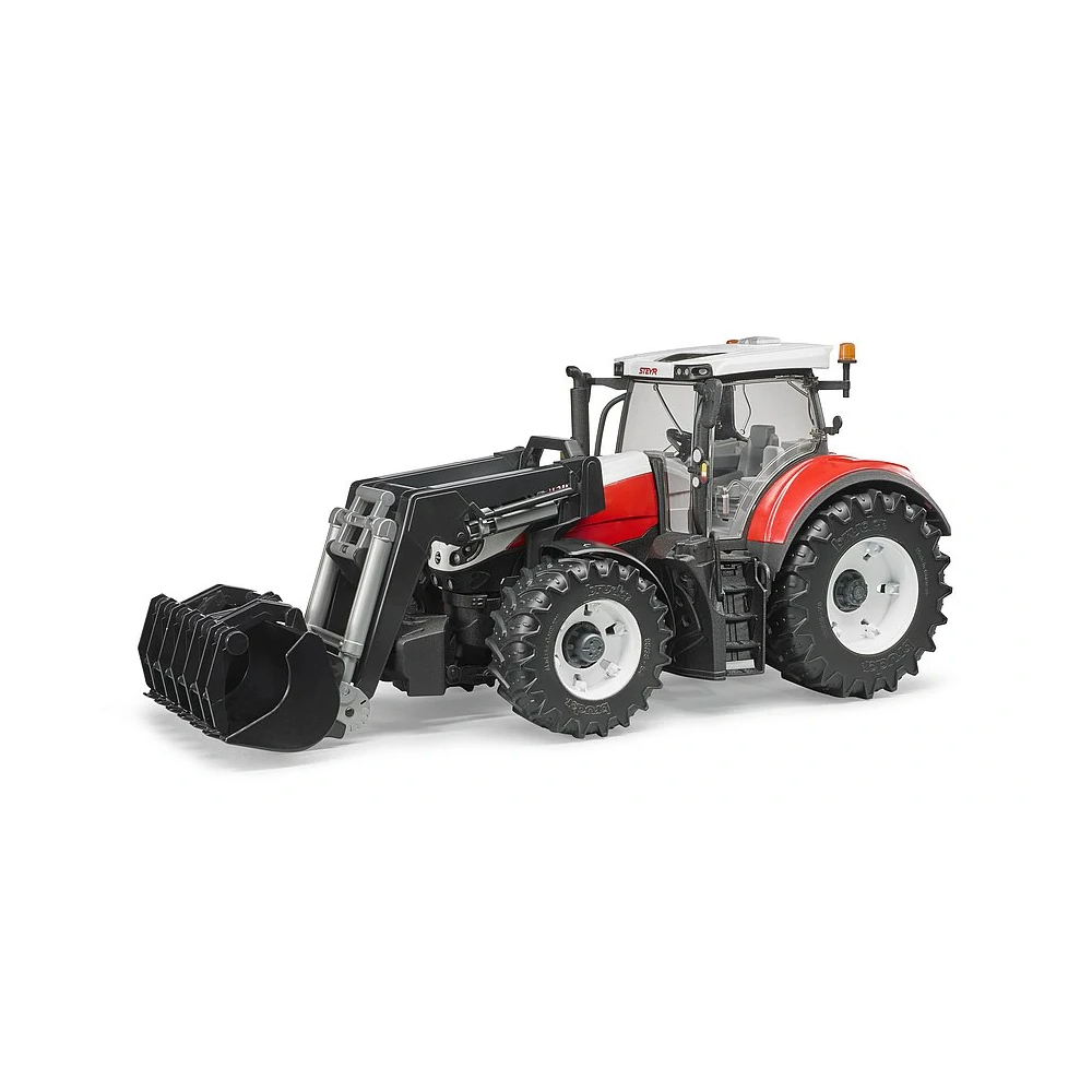 Bruder, Traktor Steyr 6300 Terrus s čelným nakladačom, 1:16